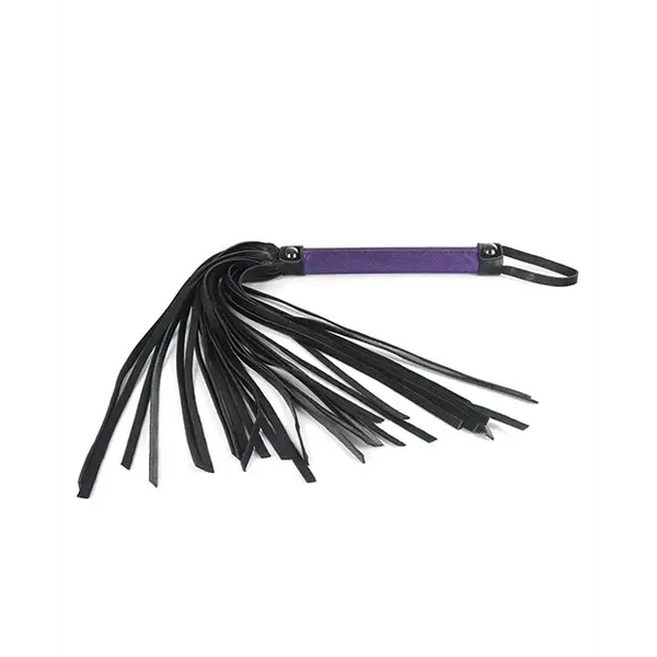 Spartacus Galaxy Legend Faux Leather Whip - Purple - Bondage Blindfolds & Restraints