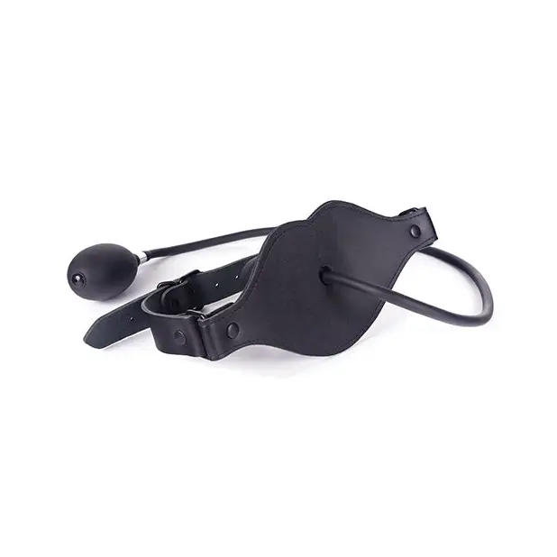 Spartacus Inflatable Dildo Gag with hand pump - Bondage Blindfolds & Restraints