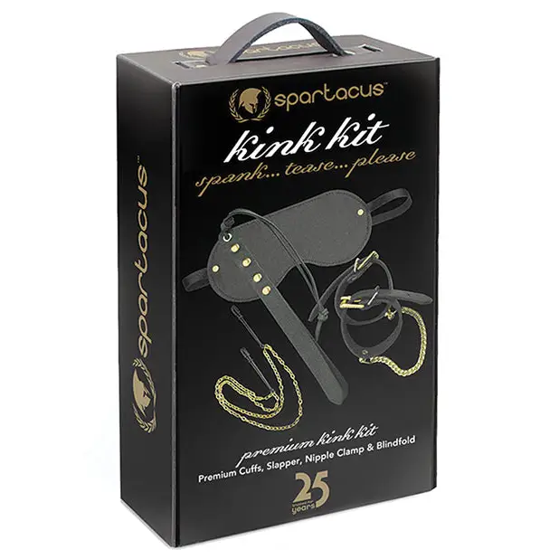 Spartacus Kink Kit - Bondage Blindfolds & Restraints