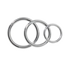 Spartacus Metal Ring Set - Pack of 3 - Penis Enhancement