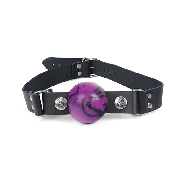 Spartacus Nickel Free Silicone Ball Gag Large - Bondage Blindfolds & Restraints
