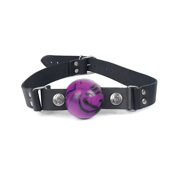 Spartacus Nickel Free Silicone Ball Gag Large - Bondage Blindfolds & Restraints