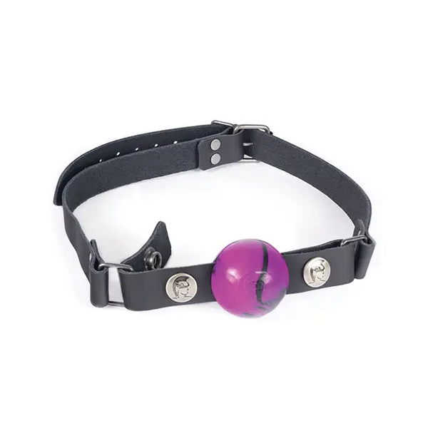 Spartacus Nickel Free Silicone Ball Gag Small - Bondage Blindfolds & Restraints