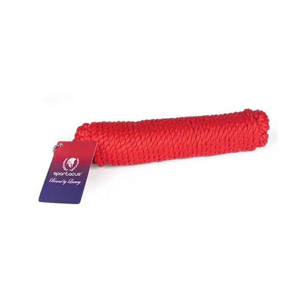 Spartacus Nylon Rope - 10 meters - Red - Bondage Blindfolds & Restraints