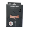 Spartacus Organsilicone PU Collar & Leash - Bondage Blindfolds & Restraints