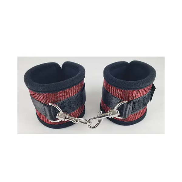 Spartacus Wrist Restraints - Neoprene Red - Bondage Blindfolds & Restraints