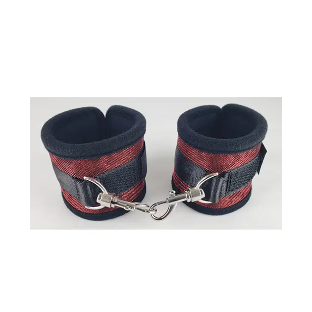 Spartacus Wrist Restraints - Neoprene Red - Bondage Blindfolds & Restraints