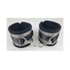 Spartacus Wrist Restraints - Neoprene Silver - Bondage Blindfolds & Restraints