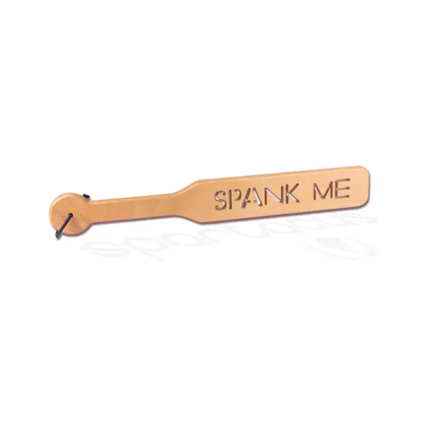 Spartacus Zelkova Wood Paddle - 40 cm Spank - Bondage Blindfolds & Restraints