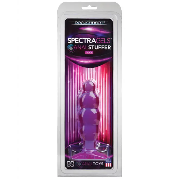 Spectra Gels Anal Stuffer - Purple - Anal Products