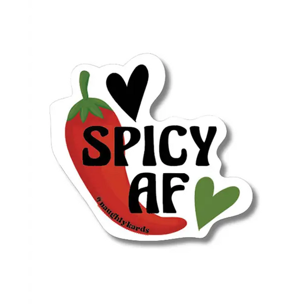 Spicy AF Sticker - Pack of 3