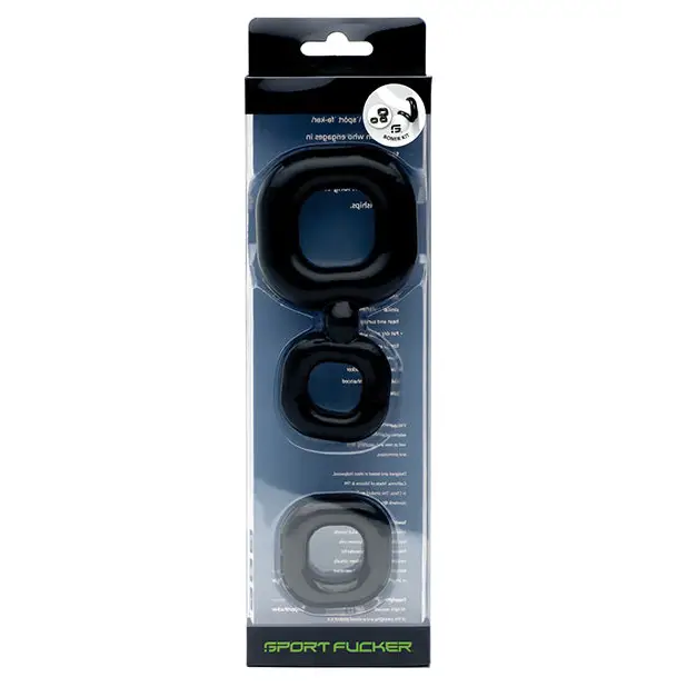 Sport Fucker Boner Kit - Black - Penis Enhancement