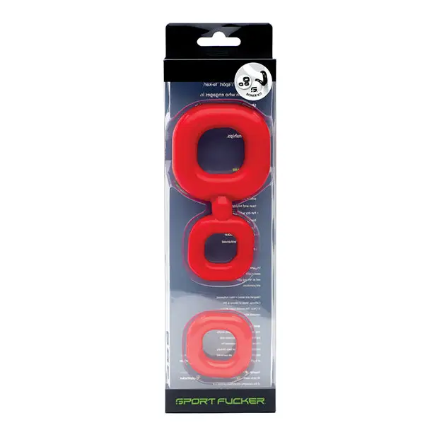 Sport Fucker Boner Kit - Red - Penis Enhancement