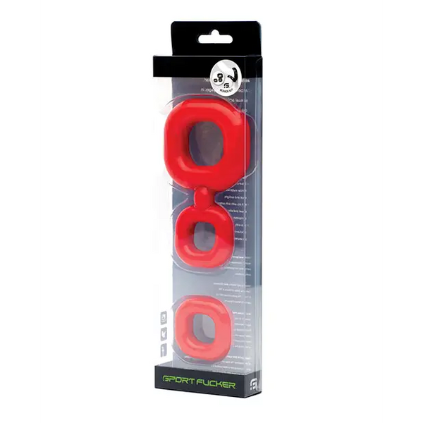Sport Fucker Boner Kit - Red - Penis Enhancement