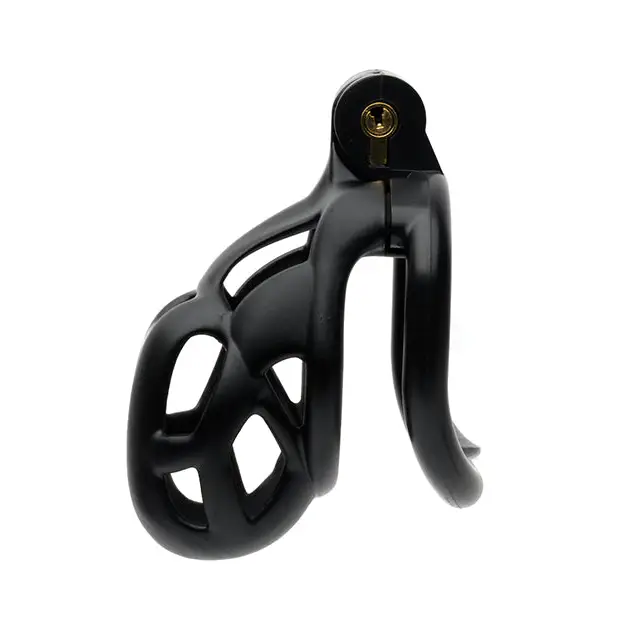 Sport Fucker Cellmate Guardian Chastity Cage - Size 1 Black - Bondage Blindfolds & Restraints