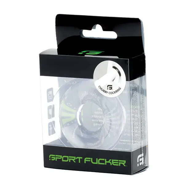 Sport Fucker Chubby Cockring, Clear