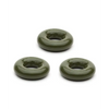 Sport Fucker Chubby Cockring Pack of 3, Army Green