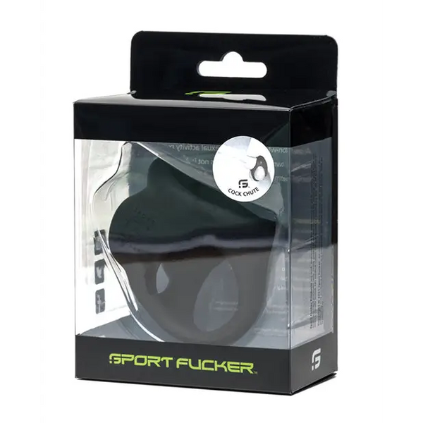 Sport Fucker Cock Chute - Black - Penis Enhancement