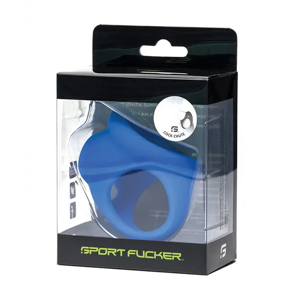 Sport Fucker Cock Chute - Blue - Penis Enhancement