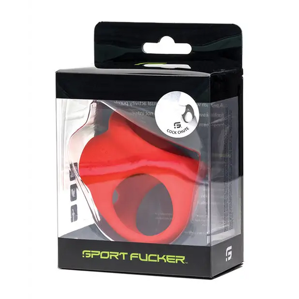 Sport Fucker Cock Chute - Red - Penis Enhancement