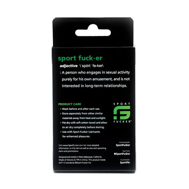 Sport Fucker Cock Harness - Clear - Penis Enhancement