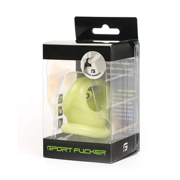 Sport Fucker Cock Harness - Glow - Penis Enhancement