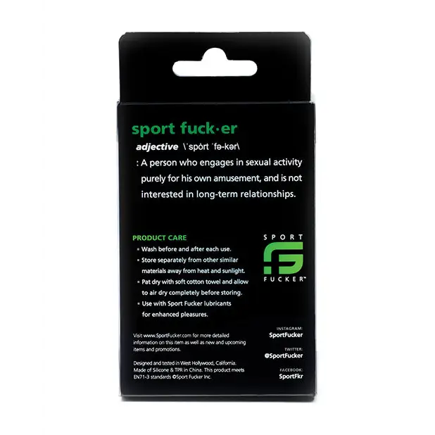 Sport Fucker Cock Harness - Glow - Penis Enhancement