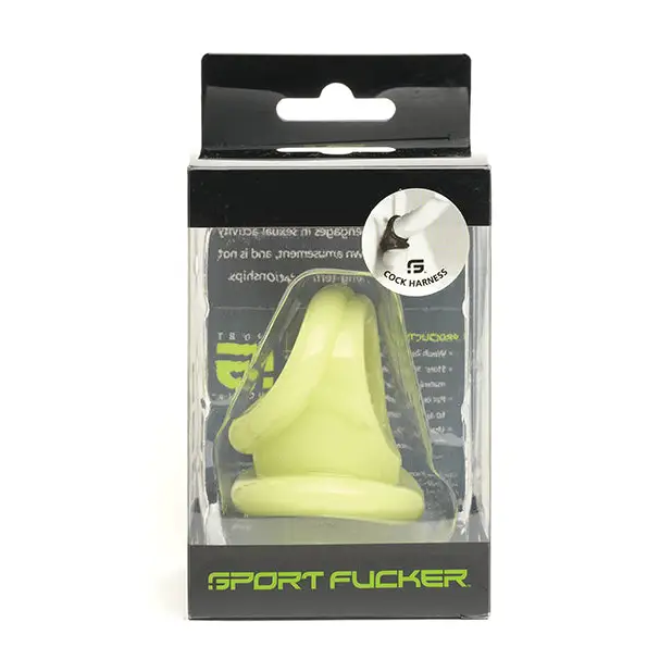 Sport Fucker Cock Harness - Glow - Penis Enhancement