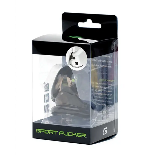 Sport Fucker Cock Harness - Smoke - Penis Enhancement