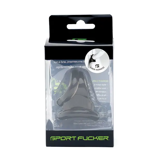 Sport Fucker Cock Harness - Smoke - Penis Enhancement