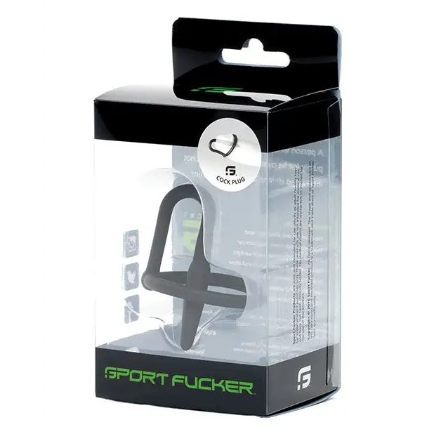Sport Fucker Cock Plug, Black