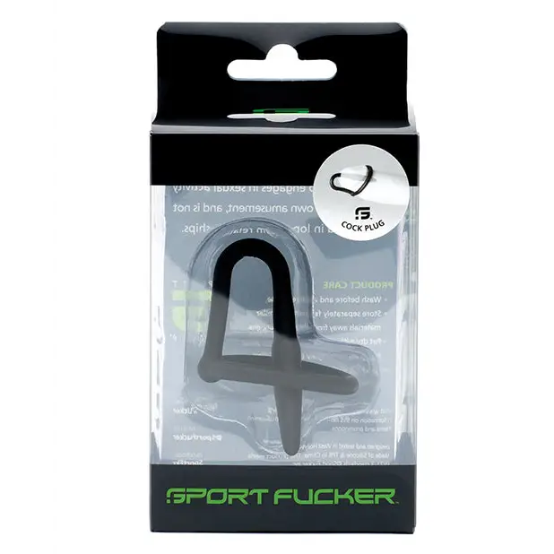 Sport Fucker Cock Plug, Black