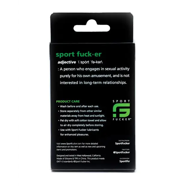 Sport Fucker Cock Tube - Red - Penis Enhancement