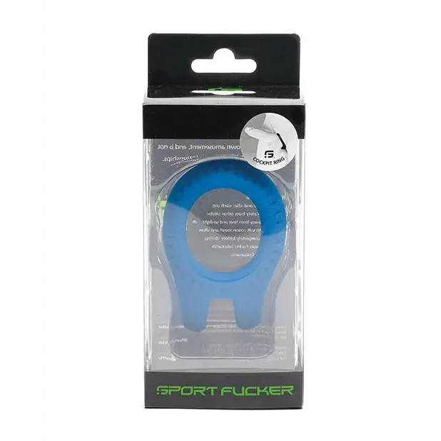 Sport Fucker CockPit Cockring, Blue