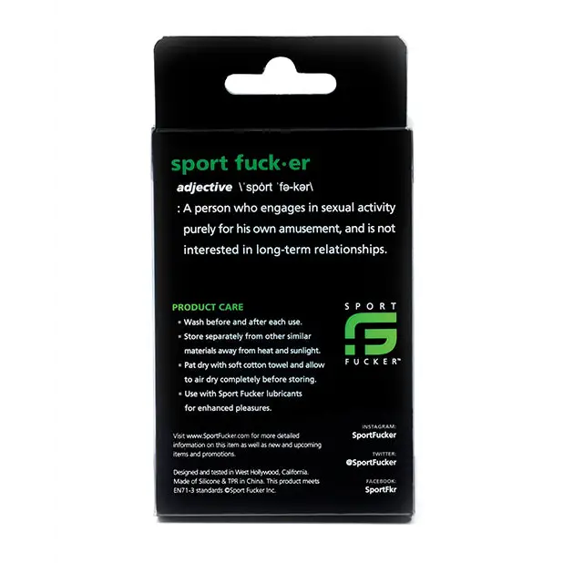 Sport Fucker Cum Plug Kit, Red