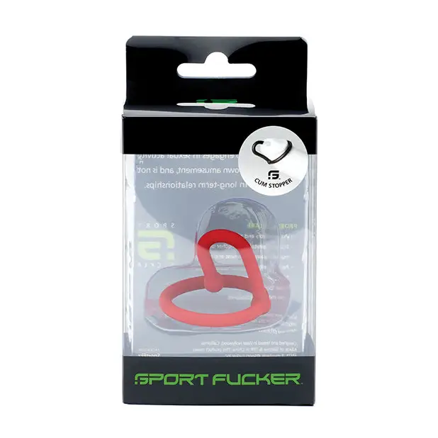 Sport Fucker Cum Stopper, Red