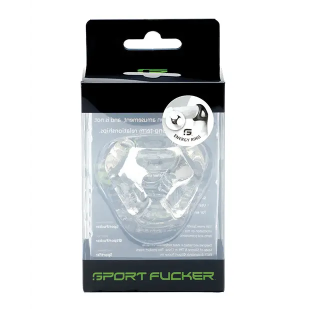 Sport Fucker Energy Ring - Clear - Penis Enhancement