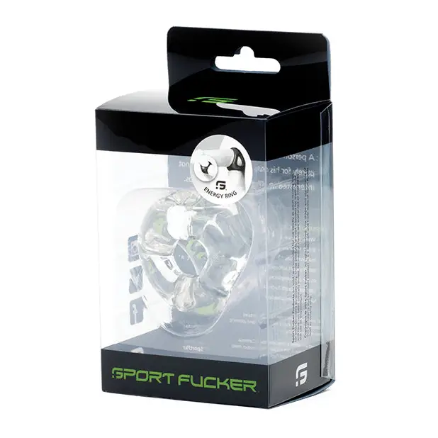 Sport Fucker Energy Ring - Clear - Penis Enhancement