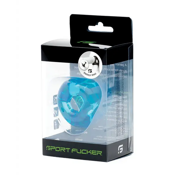 Sport Fucker Energy Ring - Ice Blue - Penis Enhancement