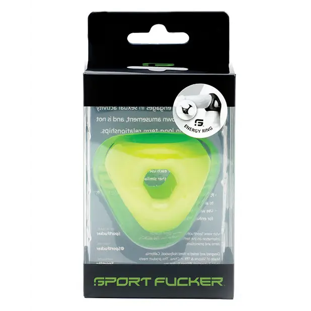 Sport Fucker Energy Ring - Neon Green - Penis Enhancement