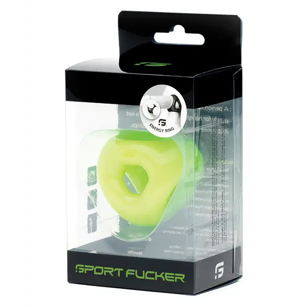 Sport Fucker Energy Ring - Neon Green - Penis Enhancement