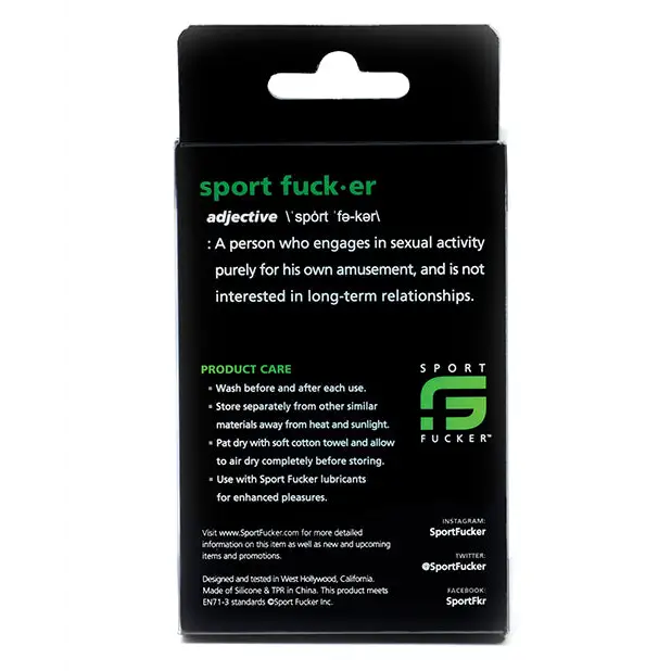 Sport Fucker Energy Ring - Neon Green - Penis Enhancement