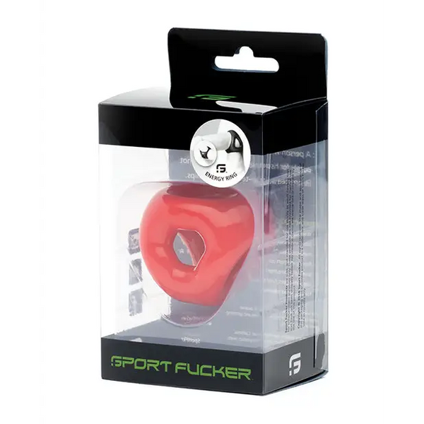 Sport Fucker Energy Ring - Red - Penis Enhancement