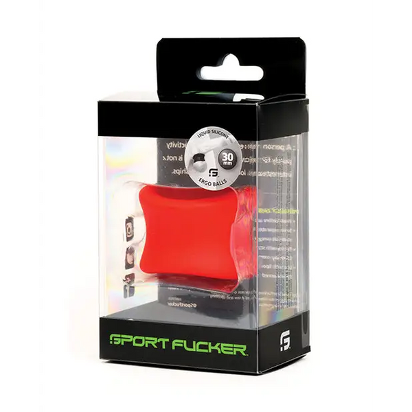 Sport Fucker Ergo Balls - 30mm Red - Penis Enhancement