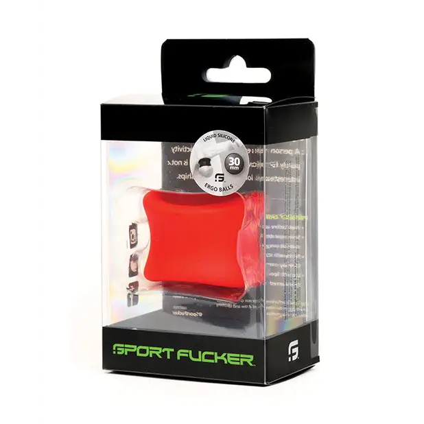 Sport Fucker Ergo Balls - 30mm Red - Penis Enhancement