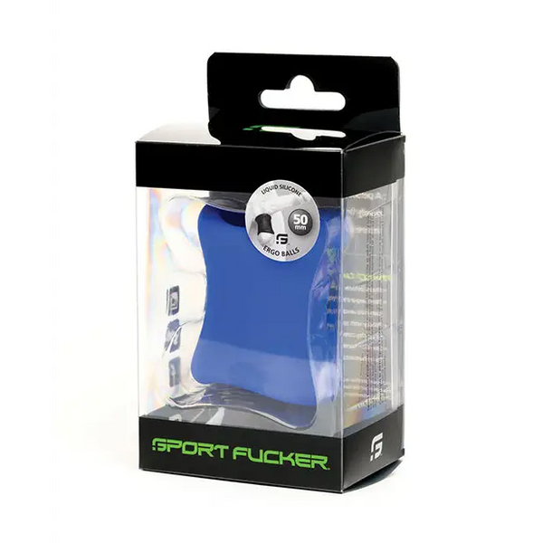 Sport Fucker Ergo Balls - 50mm Blue - Penis Enhancement