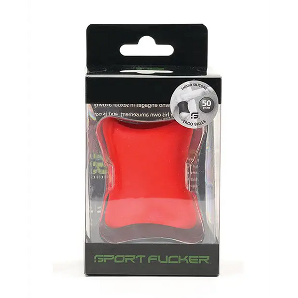 Sport Fucker Ergo Balls - 50mm Red - Penis Enhancement