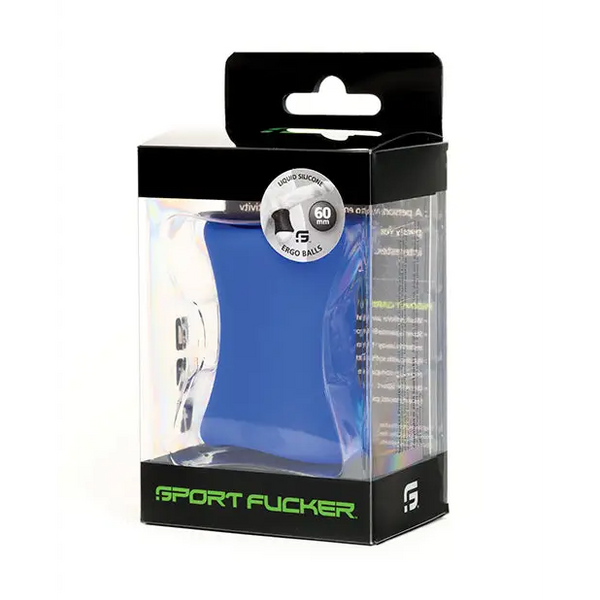 Sport Fucker Ergo Balls - 60mm Blue - Penis Enhancement