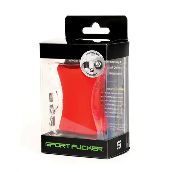 Sport Fucker Ergo Balls - 60mm Red - Penis Enhancement