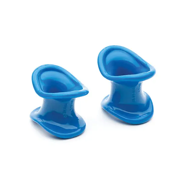 Sport Fucker Ergonomic Ball Stretcher Kit - Blue - Penis Enhancement